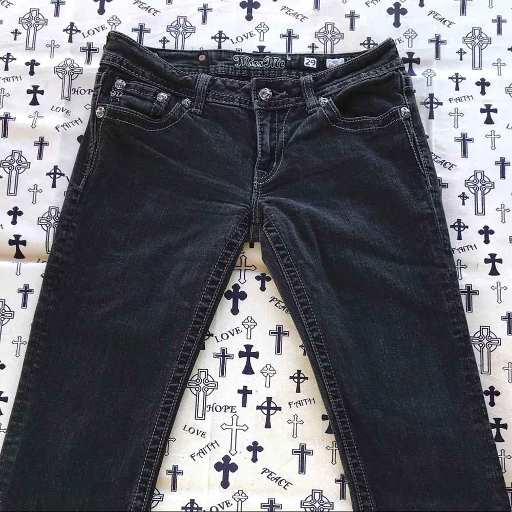 Black Miss Me Jeans